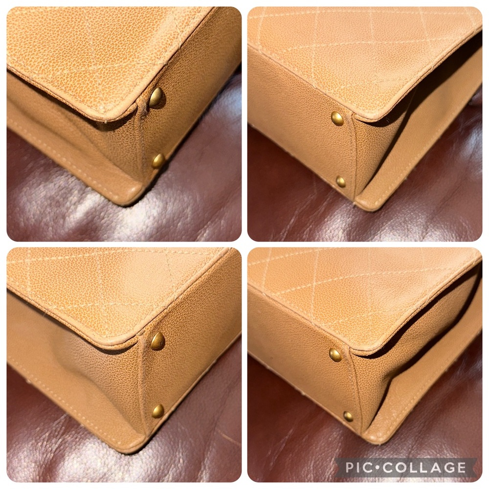 🔥🔥🔥Authentic Chanel Caviar Leather Shoulder Bag Tote - Picture 8 of 13